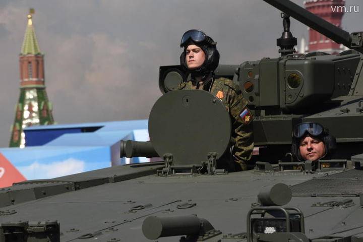 Новейшая бронетехника примет участие в Параде Победы на Красной площади
