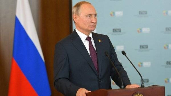 Путин назвал сдерживание России и Китая стратегической целью США
