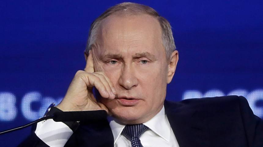 Путин о санкциях США: «Кого наказали? Сами себя. В ногу себе выстрелили»