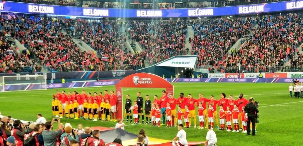 УЕФА открыл дело после матча Бельгия — Россия