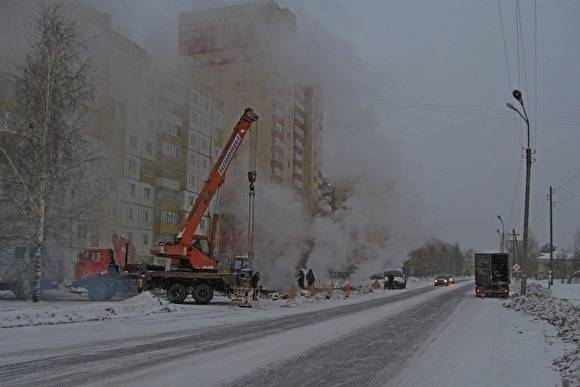 ЧП в Тобольске: 70 тысяч человек остались без тепла в мороз