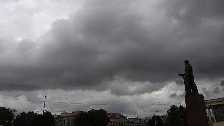 В крымской столице объявлено штормовое предупреждение