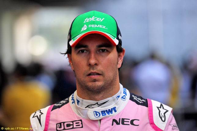 Серхио Перес начнёт тесты Racing Point в Абу-Даби