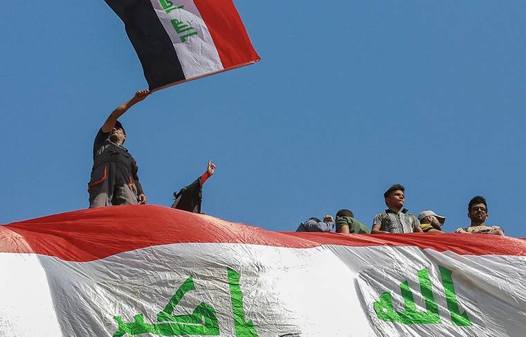 Четыре человека погибли при протестах в Багдаде