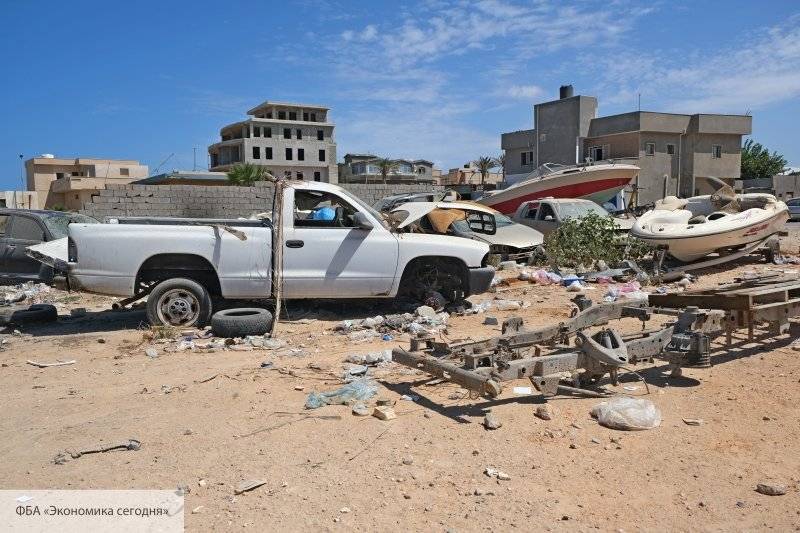 Появились фото, демонстрирующие разруху в подконтрольных боевикам ПНС Ливии городах