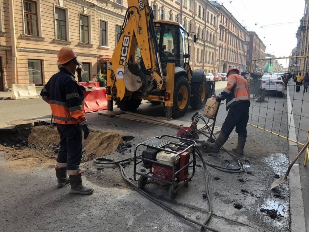 В Пскове ремонтируют улицу Инженерную