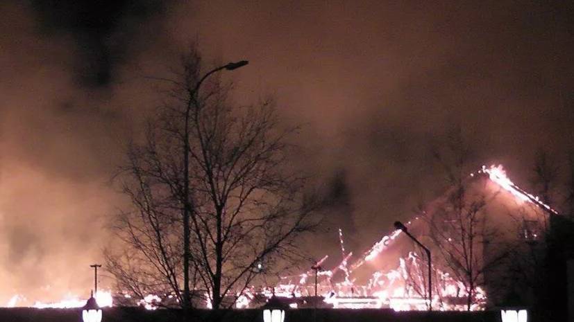 Пожар в посёлке Мосрентген в Новой Москве ликвидирован