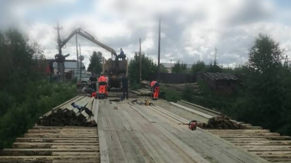 В Архангельске отремонтировали восемь мостов