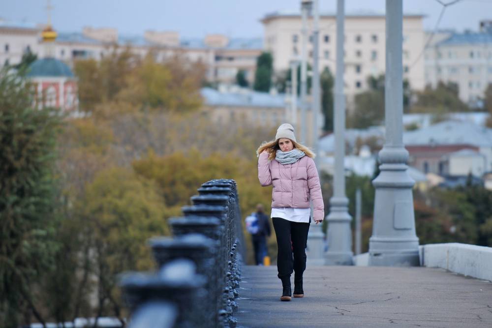 Прошедшая ночь в Москве оказалась самой морозной с начала осени