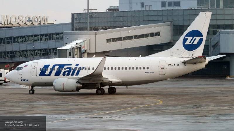 Boeing 737 авиакомпании Utair совершил аварийную посадку в московском Внуково