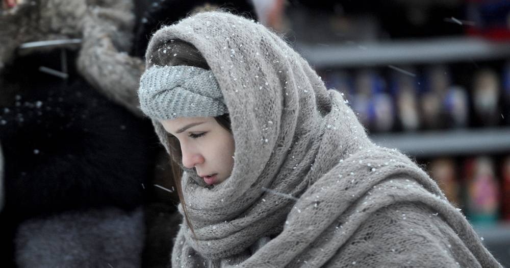 Московские морозы в минувшую ночь побили 10-летний рекорд