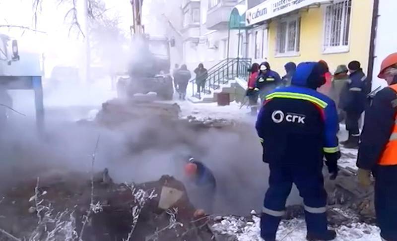 Без воды и тепла: 15 тыс. жителей Курска оставили замерзать в мороз