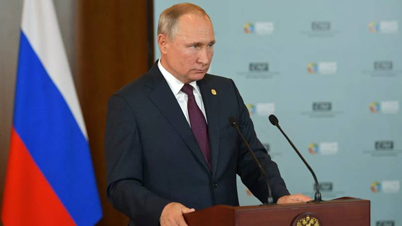 Путин обратил внимание на попытки милитаризации космоса
