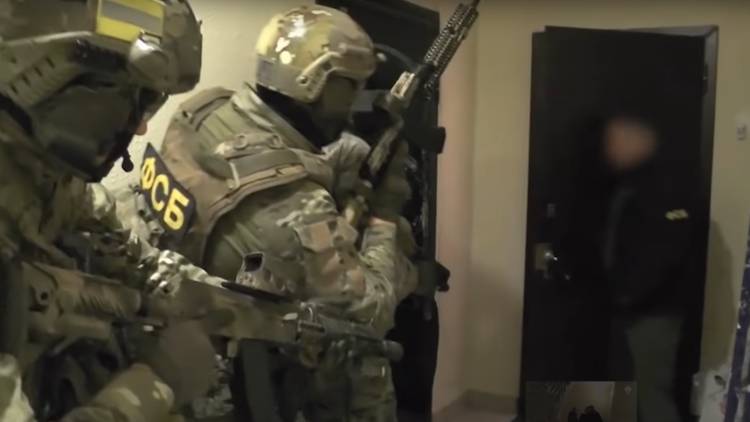 Опубликовано видео задержания исламистов силовиками ФСБ России