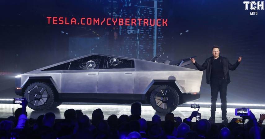 Илон Маск представил пикап Tesla Cybertruck за $40 000 (Видео)