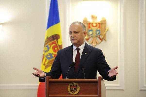 Федерализация Молдавии даже не обсуждается, заявил Игорь Додон