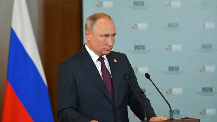 Путин сообщил о запланированном визите лидера Азербайджана в Петербург