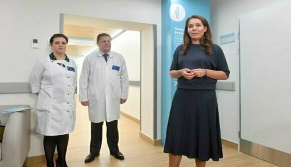 Шоу-рум поликлиники нового стандарта построили в Москве