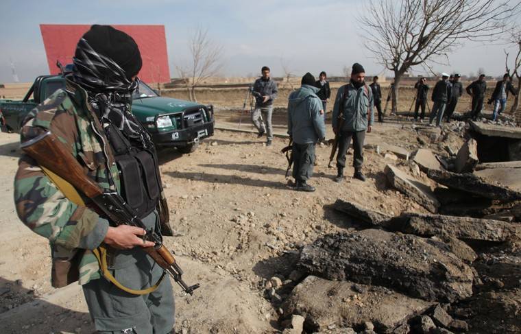 Три человека стали жертвами взрыва на рынке в Афганистане