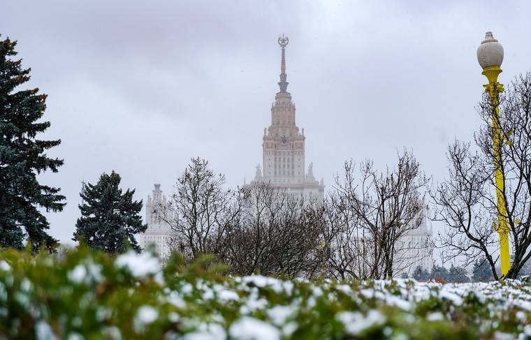 В Москве обновлён третий морозный рекорд осени