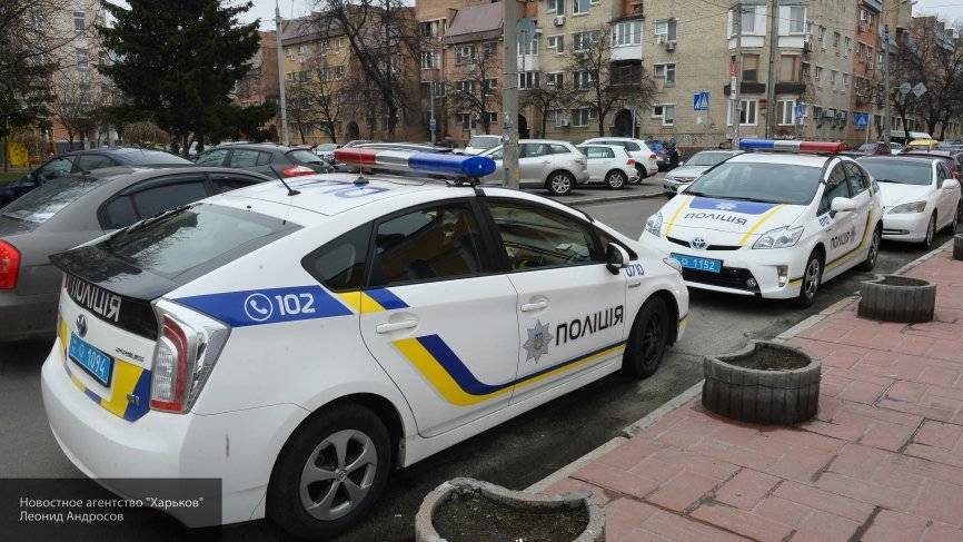 Украинский чиновник привязал собаку к машине и протащил по дороге