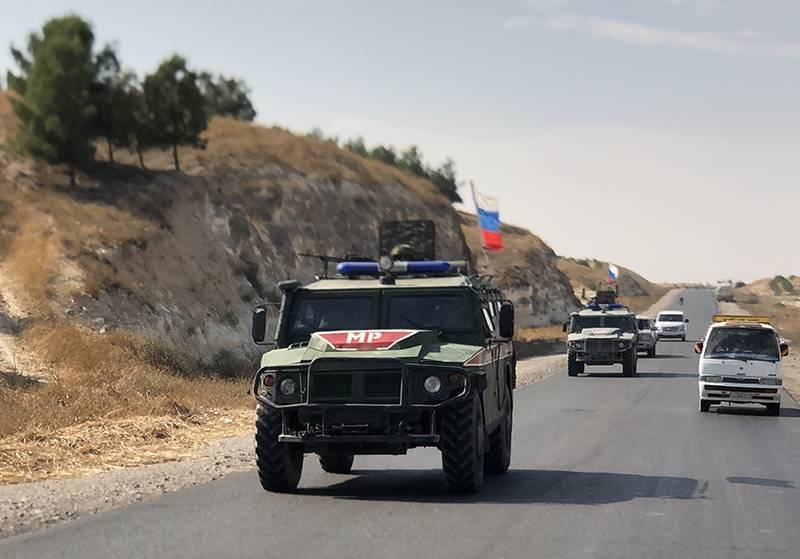 Российские военные расширяют зону патрулирования в Сирии