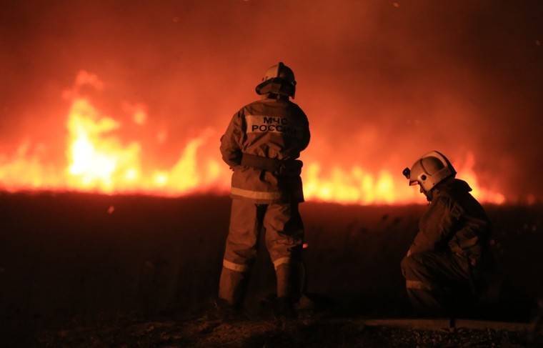 Жителей Анапы предупредили о возможном задымлении из-за природного пожара
