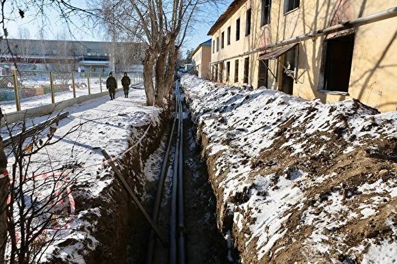 В военном городке Чебаркуля восстановлено теплоснабжение после аварии