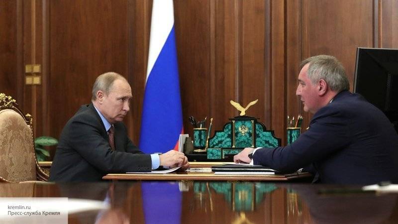 Путин обсудил с Рогозиным ход строительства космодрома «Восточный»