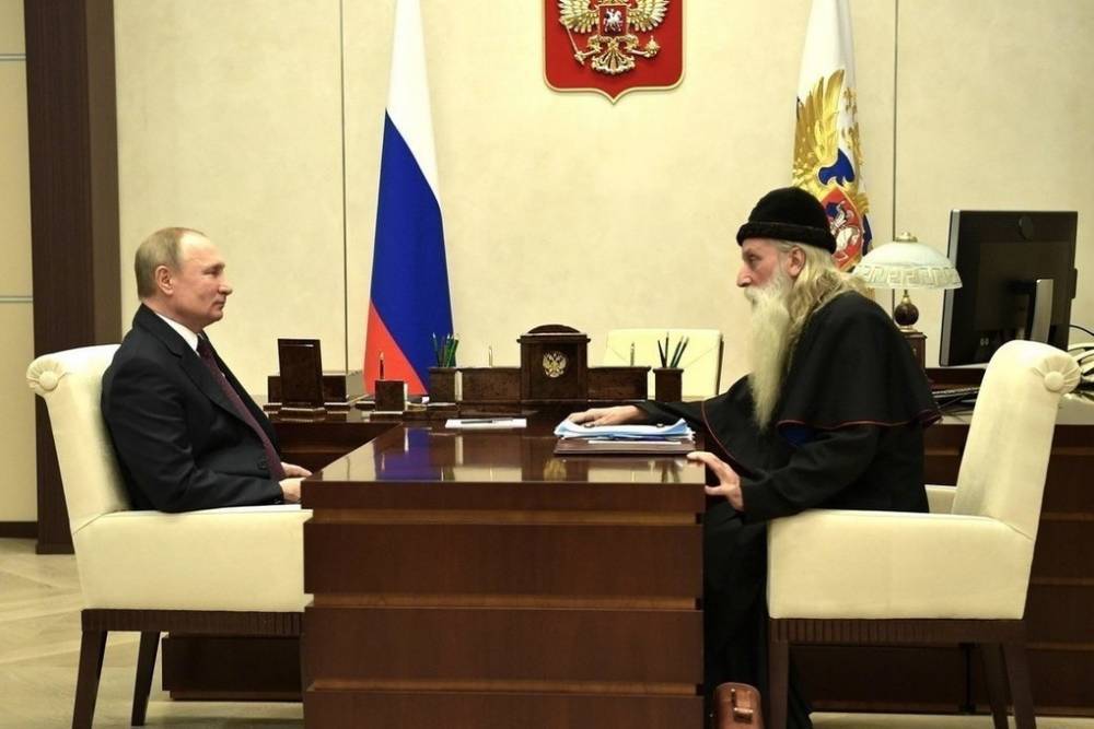 Путин обсудил с митрополитом Корнилием возвращение старообрядцев