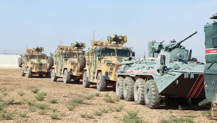 Российские и турецкие военные в десятый раз проинспектировали северо-восток Сирии