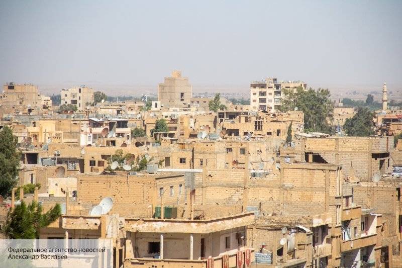 Курдские террористы обстреляли город Азаз на севере Сирии