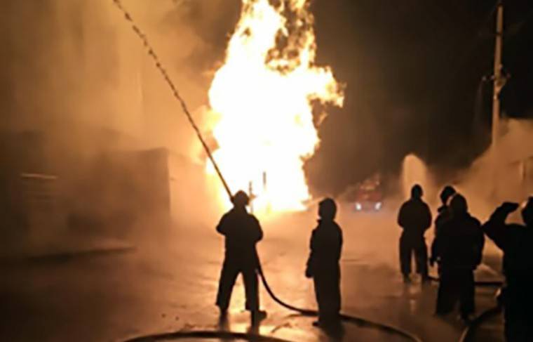Пожар на газопроводе оставил без газа более пяти тысяч человек в Нальчике