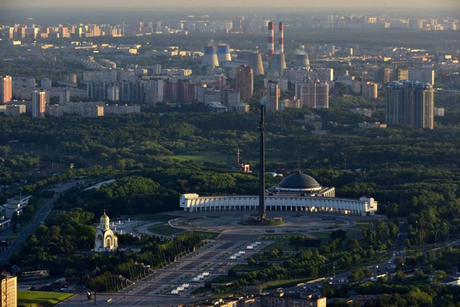 Парк Победы в Москве реконструируют к Новому году