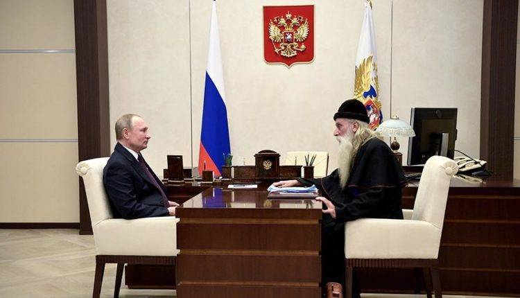 Путин обсудил возвращение старообрядцев в Россию