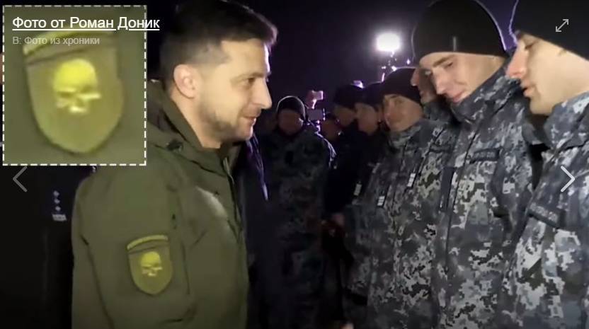 В Крыму осудили появление Зеленского в форме с черепом на шевроне