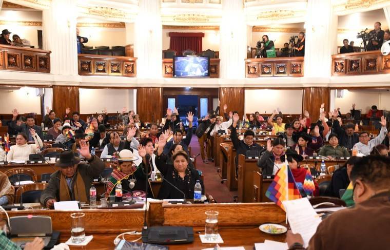 Сенат Боливии аннулировал победу Моралеса на президентских выборах