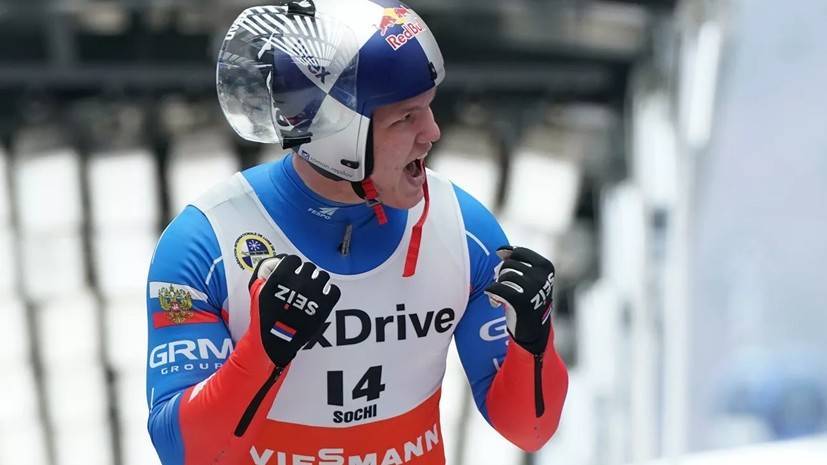 Саночник Репилов завоевал серебро на этапе КМ в Австрии