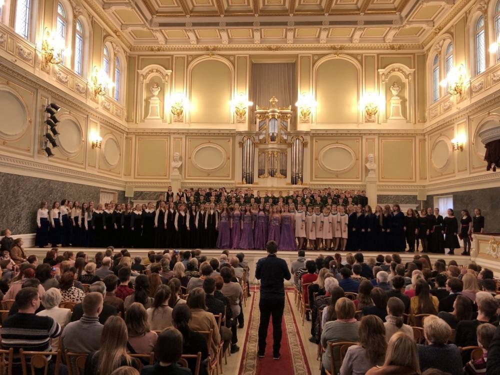 В Петербурге прошел Фестиваль студенческих хоровых коллективов