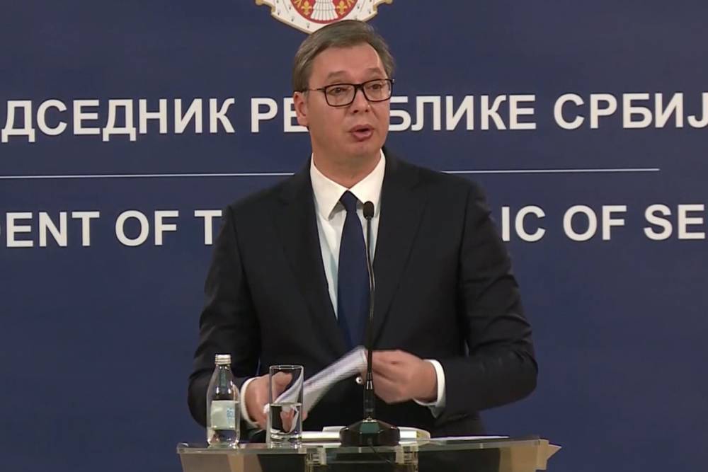 Президент Сербии прокомментировал обвинения в «убийстве русских детей»