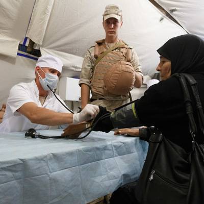 Медицинский спецназ РФ прибыл в Сирию для помощи местным жителям