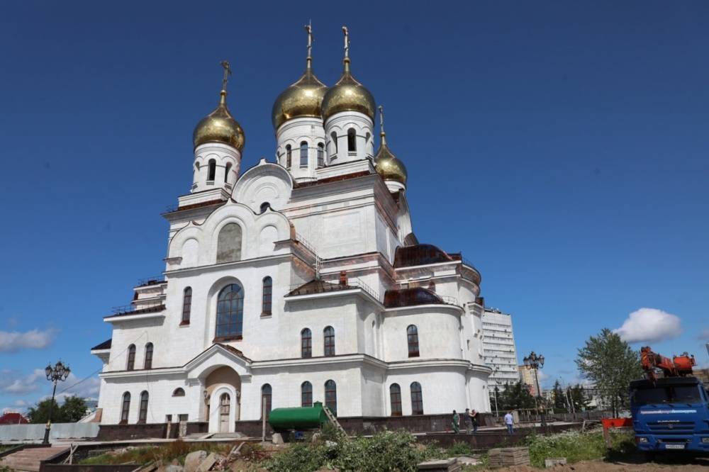На освещение соборе Архангела Михаила в Архангельске ждут патриарха всея Руси Кирилла
