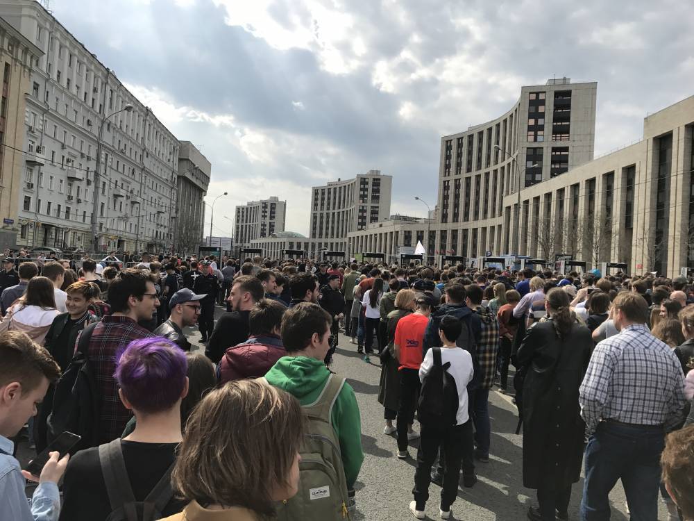 В России с начала 2019 года прошло рекордное количество акций протеста