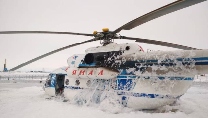 Пассажир снял на видео жесткую посадку вертолета Ми-8 на Ямале