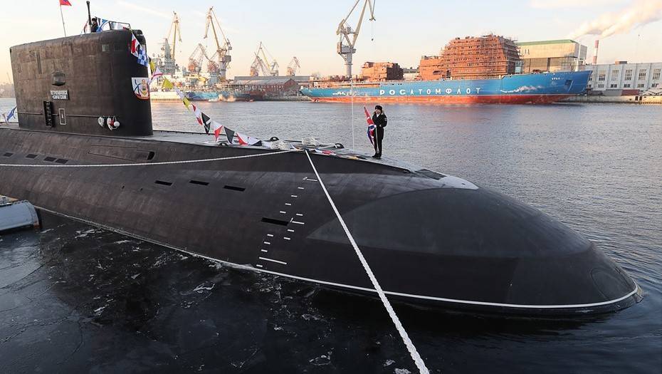 "Адмиралтейские верфи" передали ВМФ подводную лодку "Петропавловск-Камчатский"