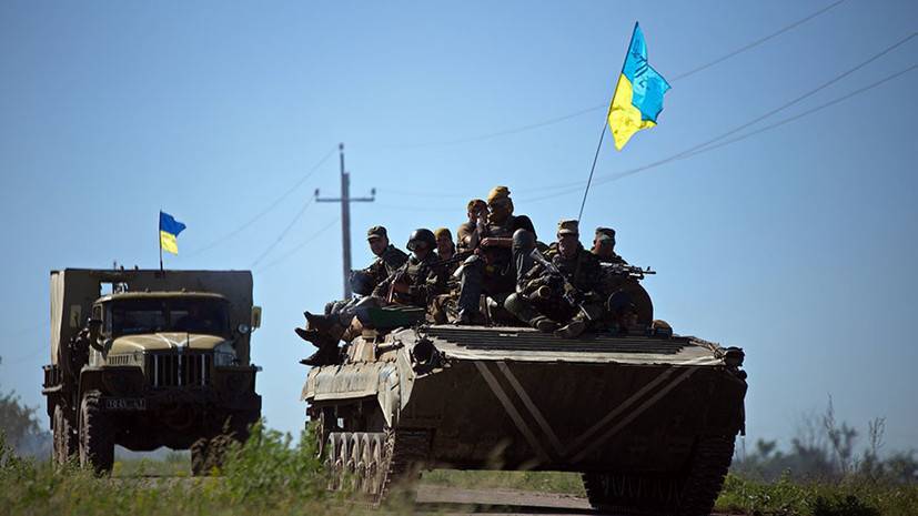 В ЛНР заявили о размещении Киевом техники у линии соприкосновения