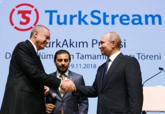 Путин планирует запустить «Турецкий поток» из Турции