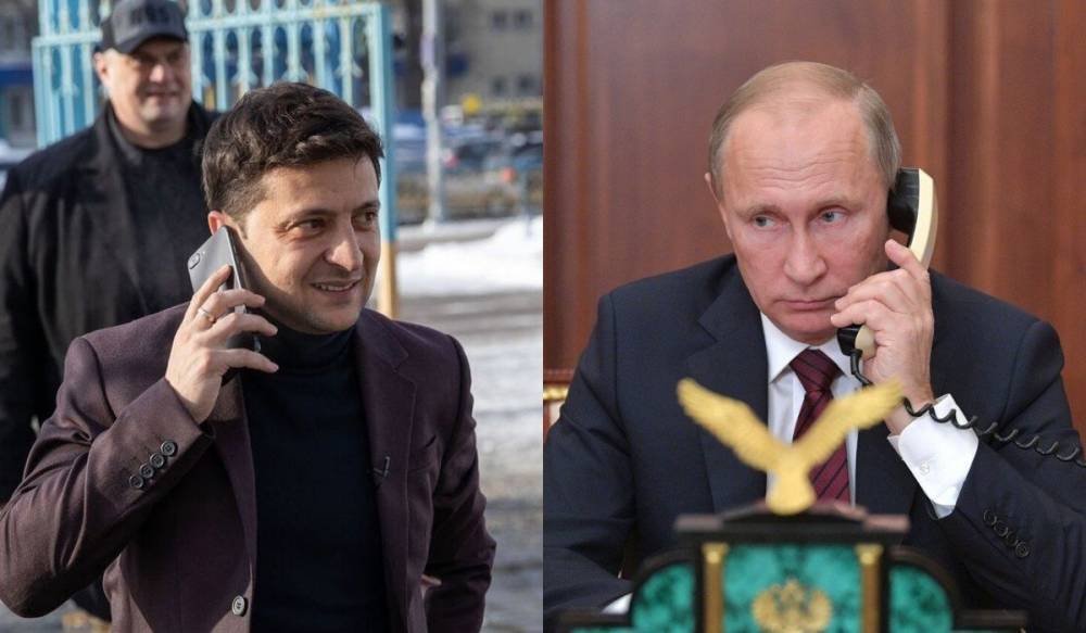 Путин по телефону обсудил с Зеленским переданные Киеву корабли и поставки газа на Украину