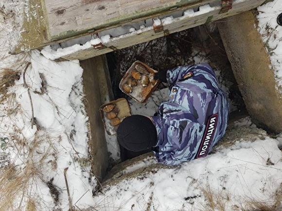 В Верхней Пышме сотрудники ФСБ обнаружили подземный тайник с гранатами