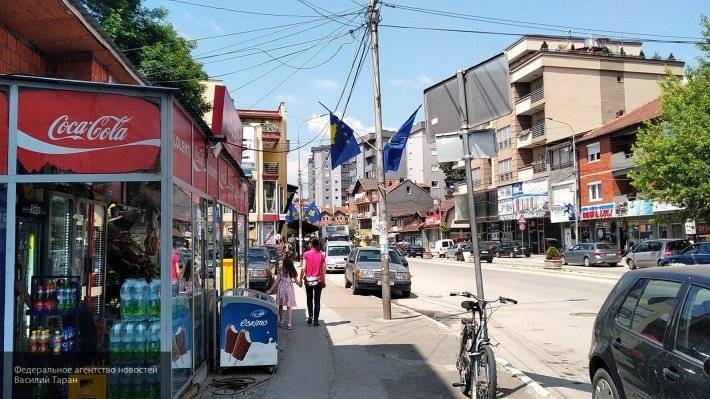 Несколько домов обрушились в результате мощного землетрясения в Албании